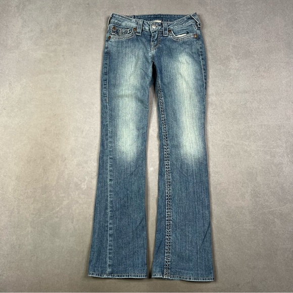 True Religion Women's Blue Boot Cut Jeans - Picture 2 of 5
